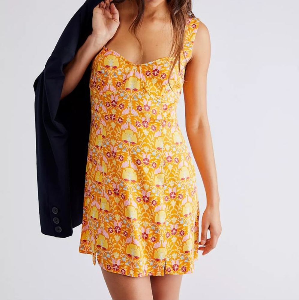 Free People Sasha Mini Dress Women's L